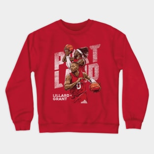 Damian Lillard & Jerami Grant Portland Duo Crewneck Sweatshirt